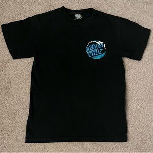 Men’s Small Santa Cruz Wave Dot Skate T-Shirt